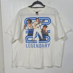 Fruit Of The Loom Lofteez Vintage 2002 Elvis Presley Concert T-shirt Tee Sz XXL